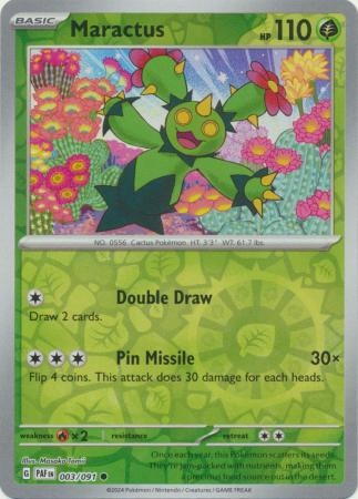 Maractus - 003/091 - Common Reverse Holo