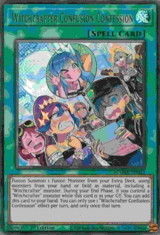 Witchcrafter Confusion Confession - MAMA-EN021 - Ultra Rare 1st Edition