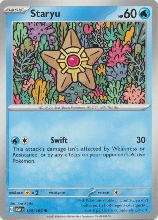 Staryu - 120/165 - Common