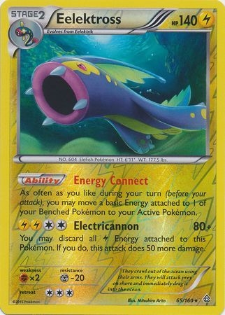 Eelektross - 65/160 - Holo Rare - Reverse Holo