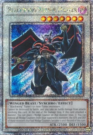 Blackwing Armor Master - TN23-EN015 - Quarter Century Rare 1st Edition