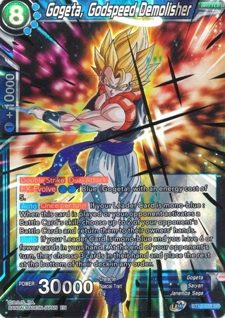 Gogeta, Godspeed Demolisher - BT12-038 - Super Rare