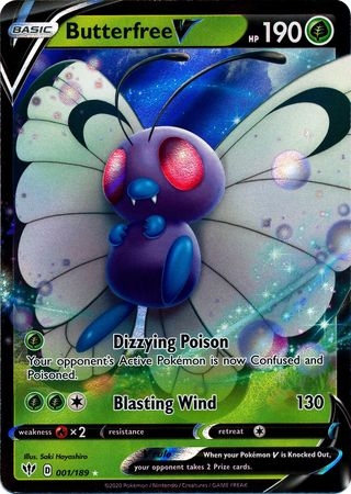 Butterfree V - 001/189 - Ultra Rare