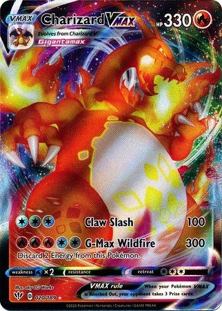 Charizard VMAX - 020/189 - Ultra Rare