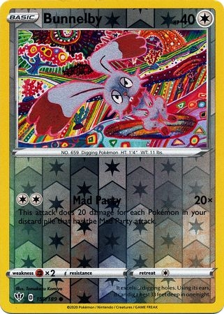 Bunnelby - 150/189 - Common Reverse Holo