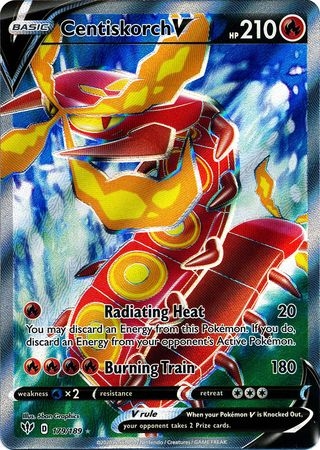 Centiskorch V - 179/189 - Full Art Ultra Rare