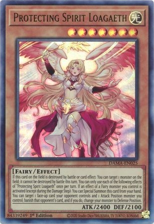 Protecting Spirit Loagaeth - DAMA-EN025 - Ultra Rare 1st Edition