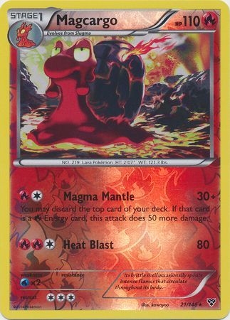 Magcargo - 21/146 - Rare Reverse Holo