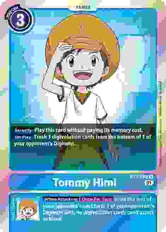 Tommy Himi - BT7-086 R - Rare