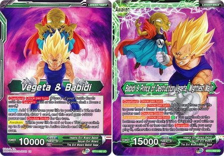 Vegeta & Babidi | Babidi & Prince of Destruction Vegeta - BT11-062 - Uncommon