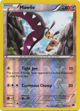 Mawile - 78/122 - Uncommon Reverse Holo