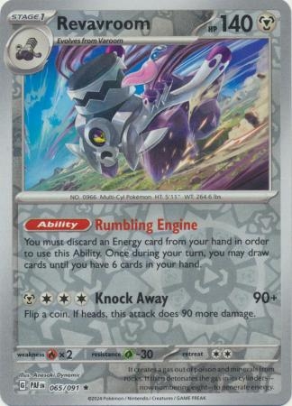 Revavroom - 065/091 - Holo Rare Reverse Holo