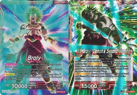 Broly // SS Broly, Demon's Second Coming - BT15-002 - Uncommon Foil