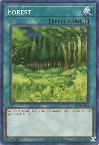 Forest - LOB-EN046 - Common Unlimited (25th Reprint)