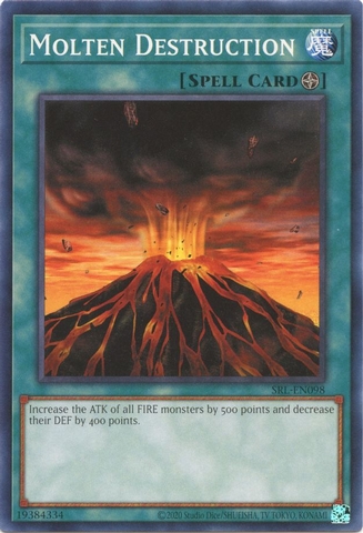 Molten Destruction - SRL-EN098 - Common Unlimited (25th Reprint)