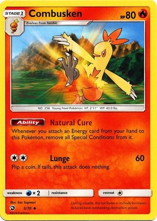 Combusken - 5/70 - Uncommon