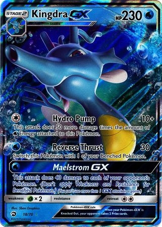 Kingdra GX - 18/70 - Ultra Rare