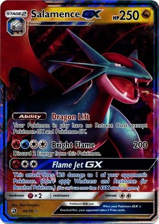 Salamence GX - 44/70 - Ultra Rare