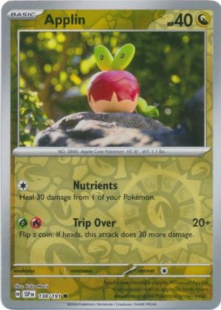 Applin - 138/191 - Common Reverse Holo