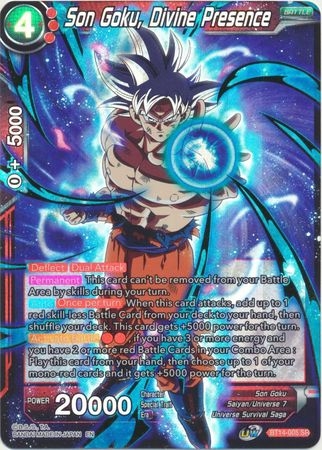 Son Goku, Divine Presence - BT14-005 - Super Rare