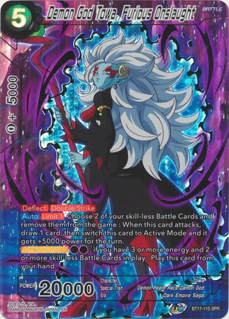 Demon God Towa, Furious Onslaught (SPR) - BT17-115 - Special Rare