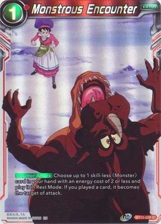 Monstrous Encounter - BT15-026 - Common Foil
