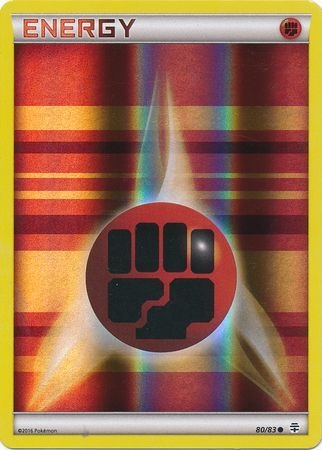 Fighting Energy - 80/83 - Common Reverse Holo