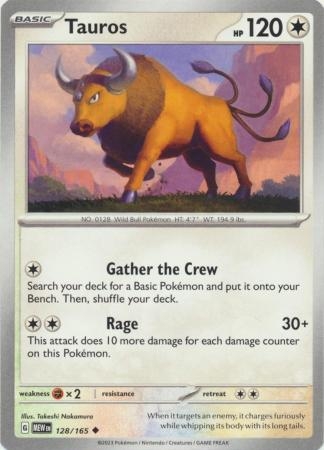 Tauros - 128/165 - Uncommon