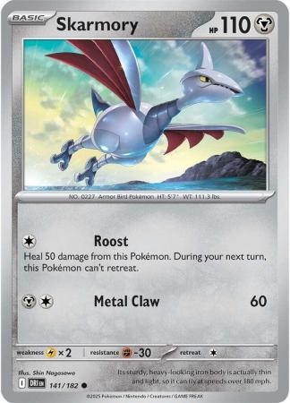 Skarmory - 141/182 - Common