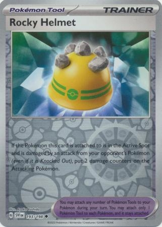 Rocky Helmet - 193/198 - Uncommon Reverse Holo