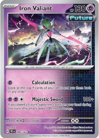 Iron Valiant - 080/162 - Non-Holo Rare