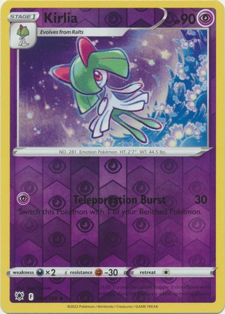 Kirlia - 061/189 - Uncommon Reverse Holo