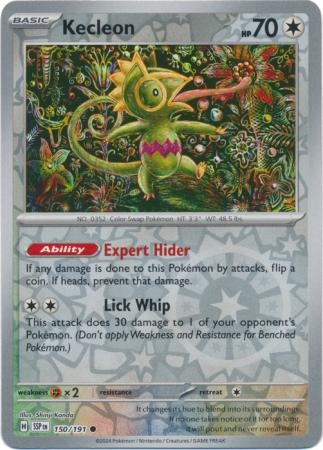 Kecleon - 150/191 - Common Reverse Holo