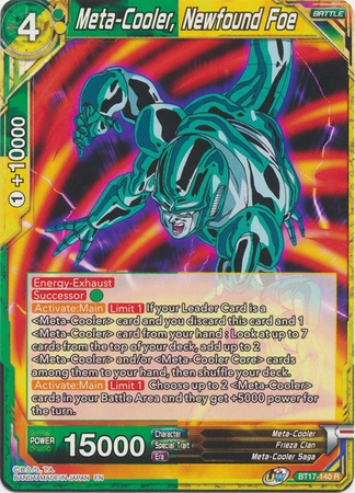 Meta-Cooler, Newfound Foe - BT17-140 - Rare