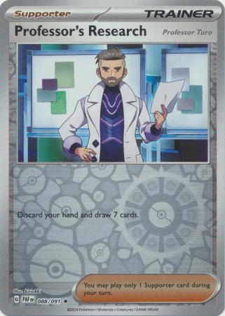 Professor's Research (Professor Turo) - 088/091 - Holo Rare Reverse Holo