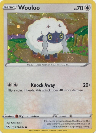 Wooloo - 222/264 - Holo Promo