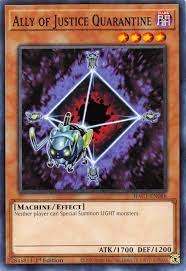 Ally of Justice Quarantine - HAC1-EN088 - Duel Terminal Common Parallel 1st Edition