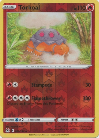 Torkoal - 023/196 - Uncommon Reverse Holo