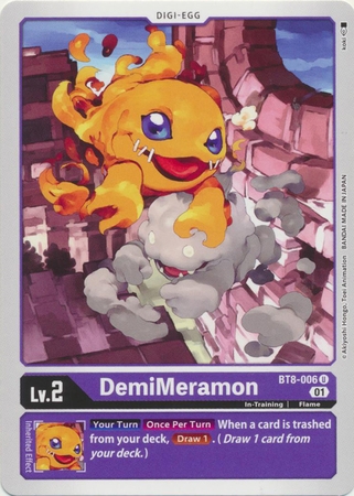 DemiMeramon - BT8-006 U - Uncommon