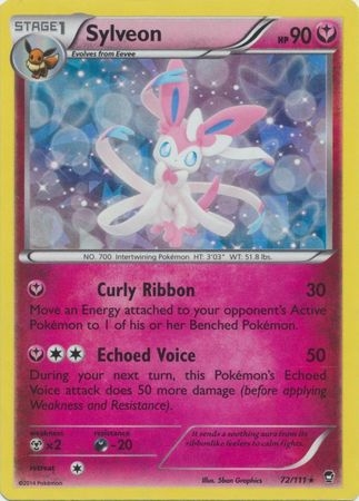 Sylveon - 72/111 - Shattered Holo Rare