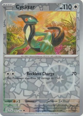 Cyclizar - 163/198 - Uncommon Reverse Holo