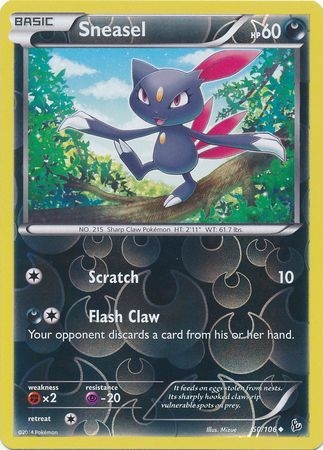 Sneasel - 50/106 - Uncommon Reverse Holo