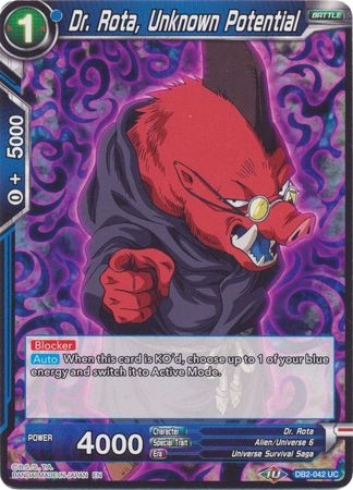 Dr. Rota, Unknown Potential (Reprint) - DB2-042 - Uncommon