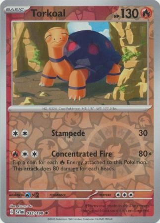 Torkoal - 035/198 - Uncommon Reverse Holo