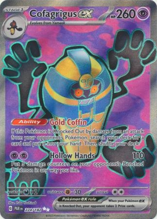 Cofagrigus ex - 224/182 - Full Art Secret Rare