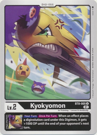 Kyokyomon - BT8-005 U - Uncommon