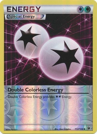Double Colorless Energy - 114/124 - Uncommon Reverse Holo