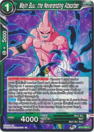 Majin Buu, the Neverending Absorber - BT14-080 - Common