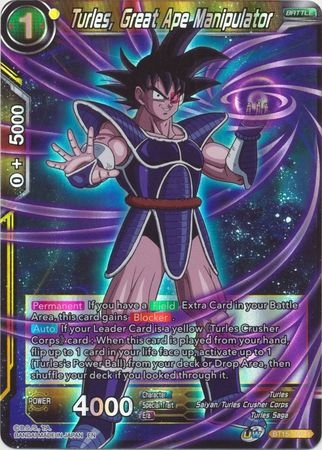 Turles, Great Ape Manipulator - BT15-106 - Rare Foil