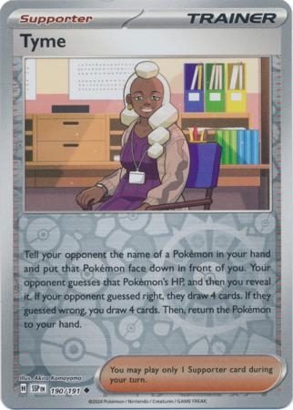 Tyme - 190/191 - Uncommon Reverse Holo